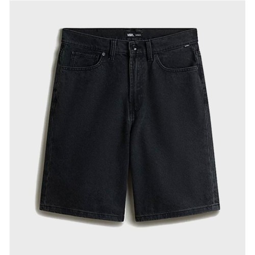 VANS CHECK-5 BAGGY DENIM SHORT NEGRO