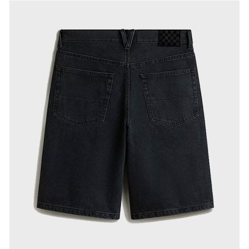 VANS CHECK-5 BAGGY DENIM SHORT NEGRO