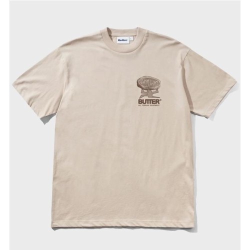 BUTTER GOODS TERRAIN TEE BEIGE