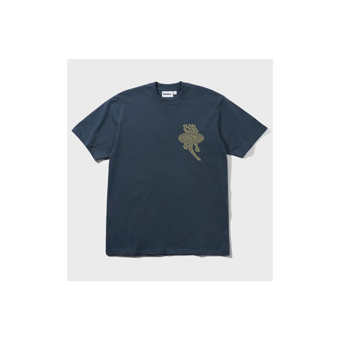 BUTTER GOODS WIPEOUT TEE AZUL
