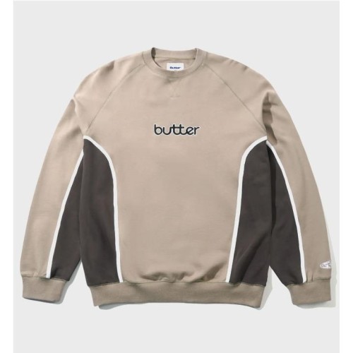 BUTTER GOODS ASPECT CREWNECK MARRON