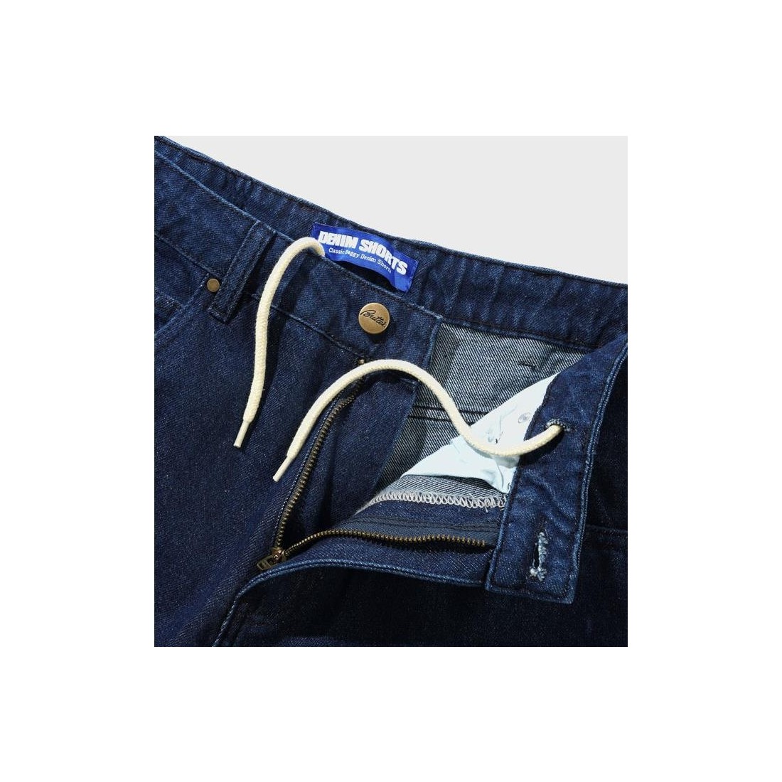BUTTER GOODS RIVET DENIM SHORT AZUL MARINO
