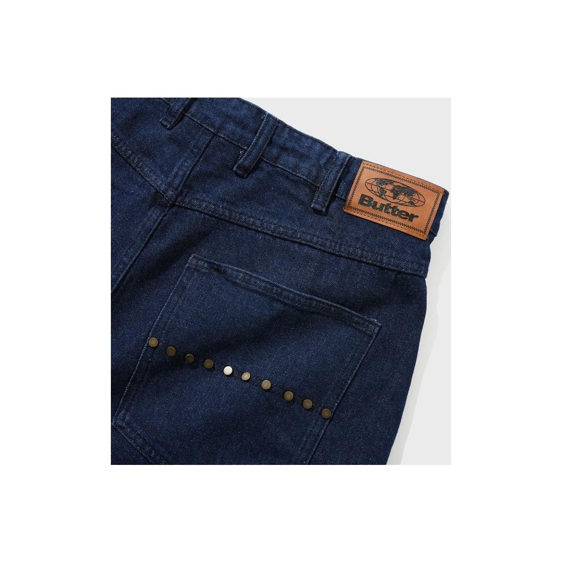 BUTTER GOODS RIVET DENIM SHORT AZUL MARINO