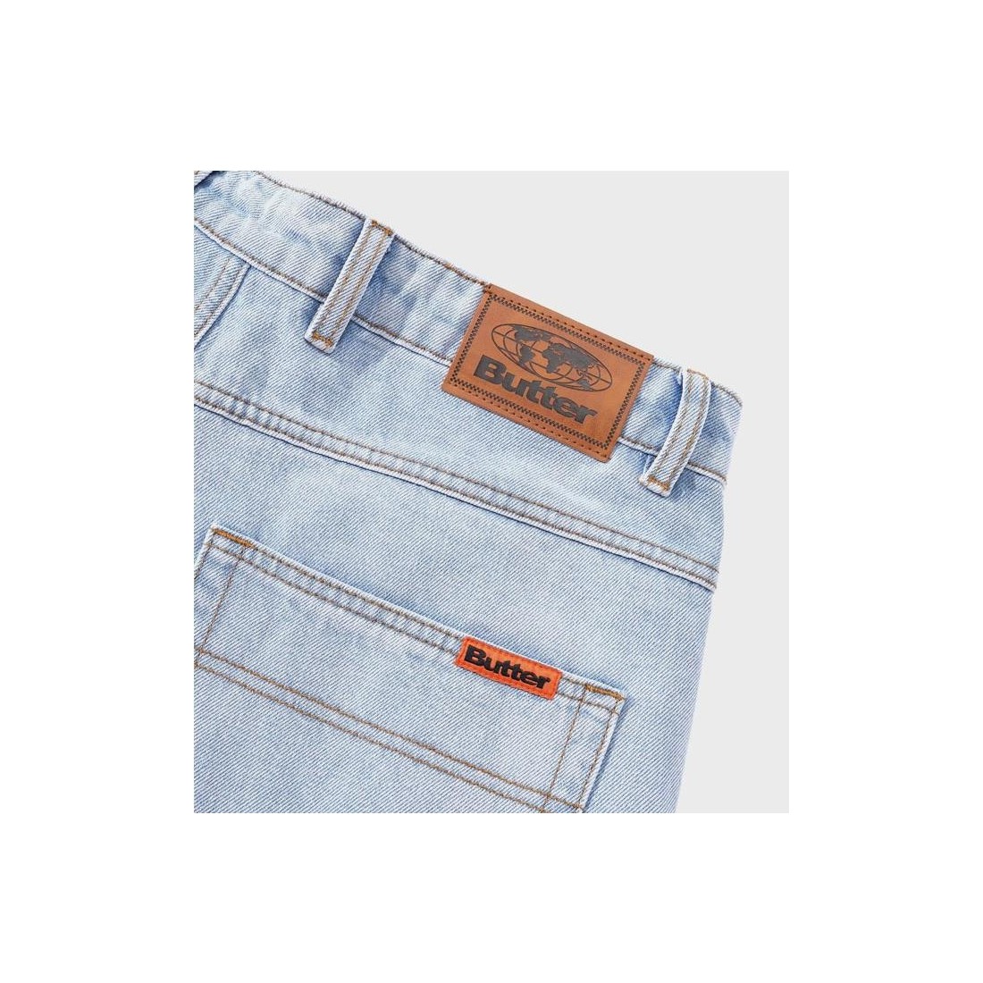 BUTTER GOODS BAGGY DENIM SHORT AZUL