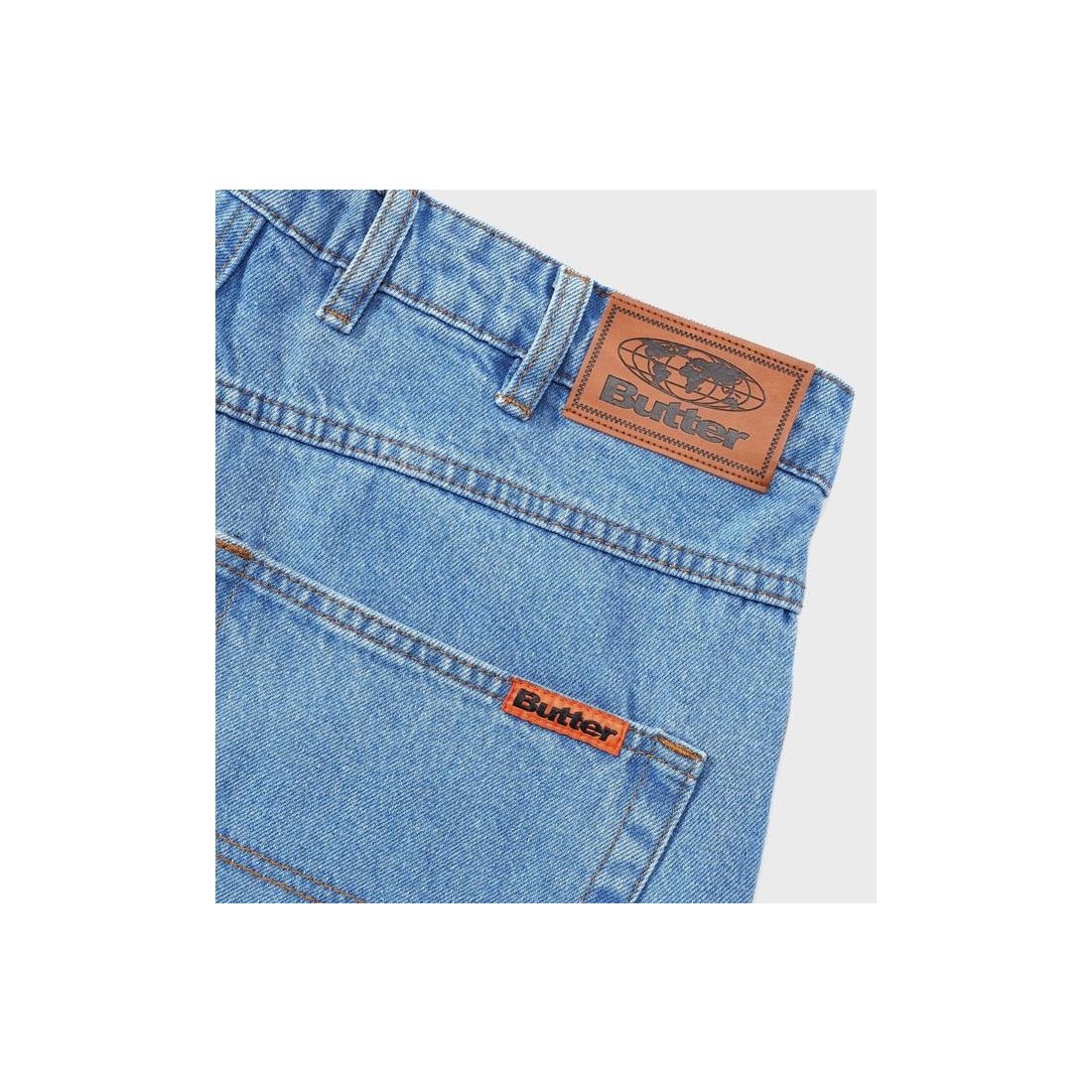 BUTTER GOODS BAGGY DENIM SHORT AZUL