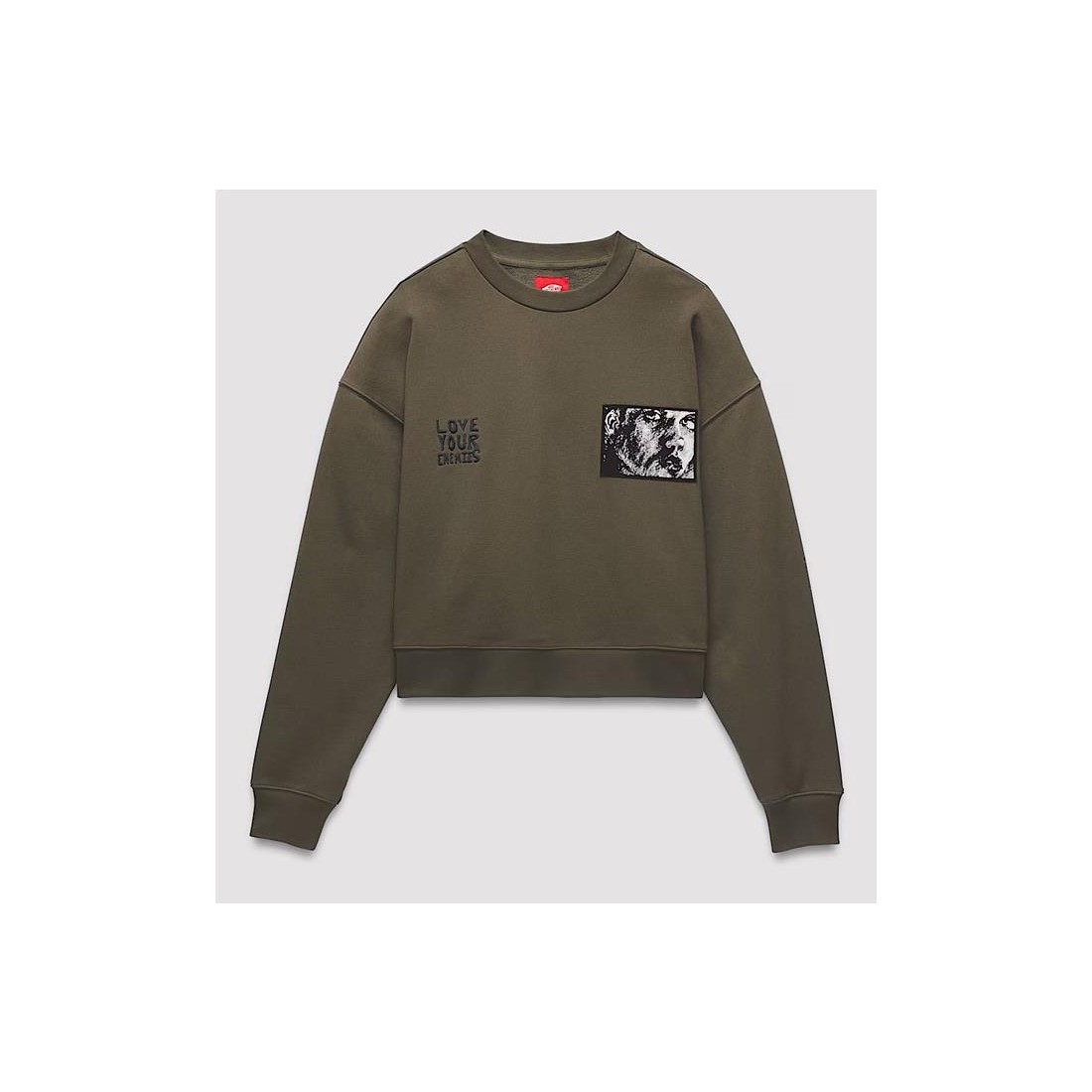 VANS SKATE LISA LISA CREW SWET VERDE