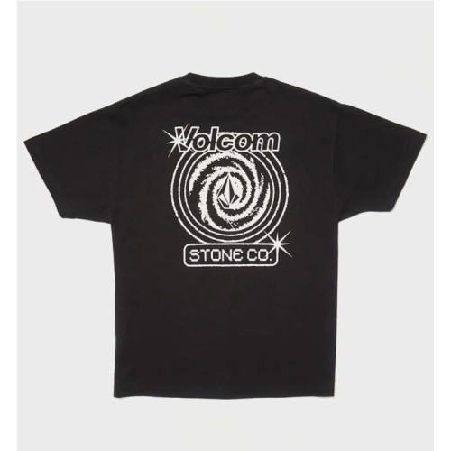 VOLCOM DEEP TRANCE LSE TEE NEGRO