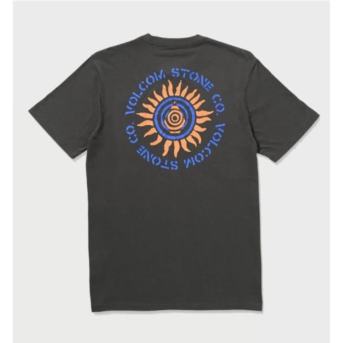 VOLCOM JAM PLANET TEE GRIS OSCURO