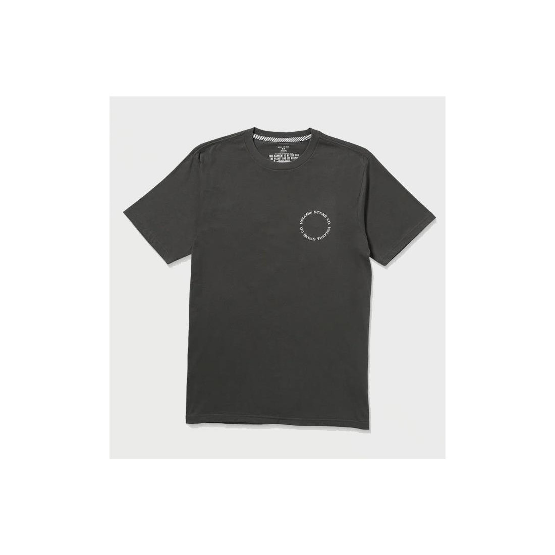 VOLCOM JAM PLANET TEE GRIS OSCURO