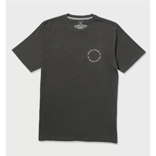 VOLCOM JAM PLANET TEE GRIS OSCURO