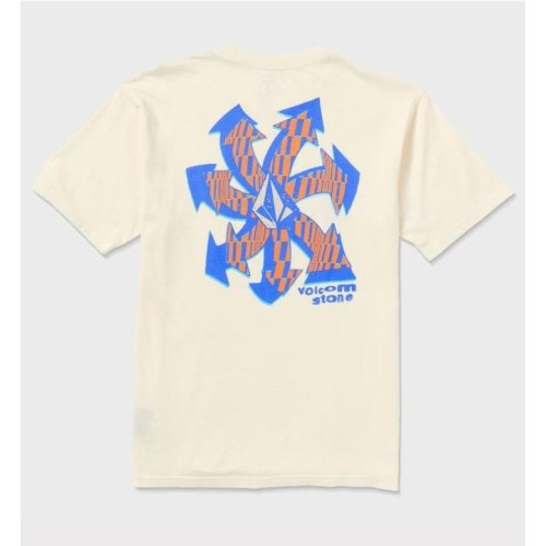 VOLCOM VORTEX TEE BLANCO ROTO