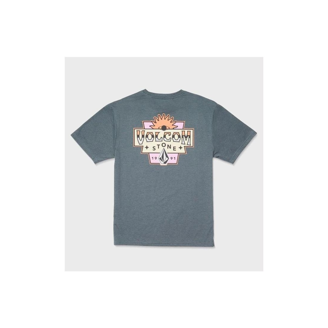 VOLCOM SURE THING TEE GRIS