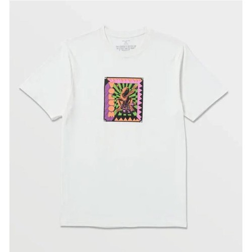 VOLCOM DOOM FROG TEE BLANCO