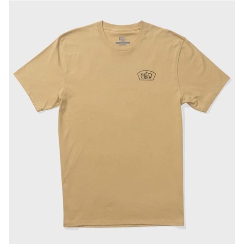 SALTY CREW FILLER UP TEE KHAKI