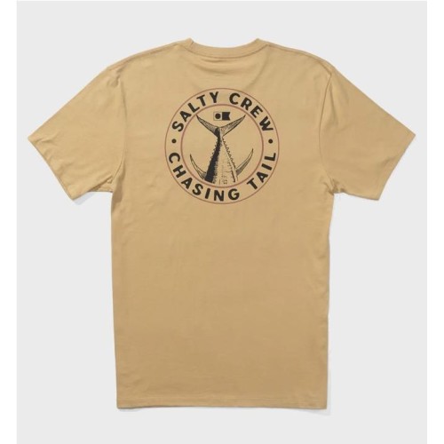 SALTY CREW TAILGATE TEE KHAKI