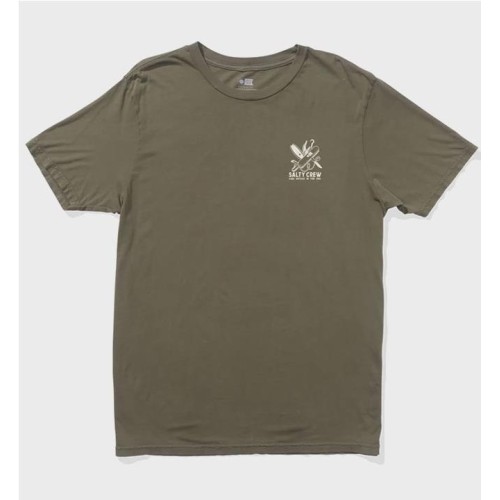 SALTY CREW POCKET KNIFE VERDE OLIVA