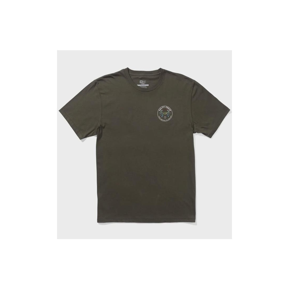 SALTY CREW BLUE CRABBER TEE VERDE OLIVA