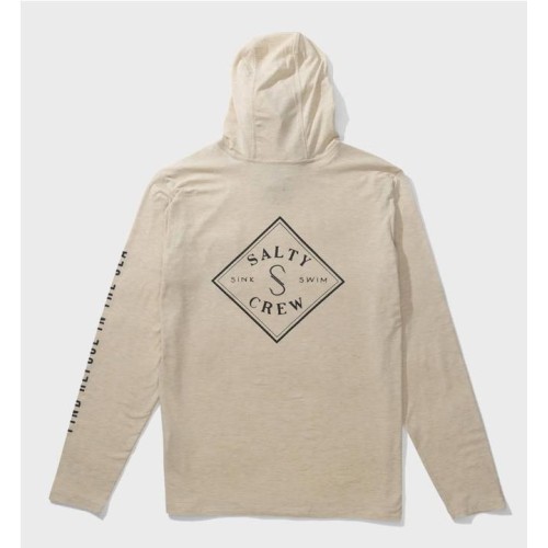 SALTY CREW TIPPET HOOD TECH BEIGE