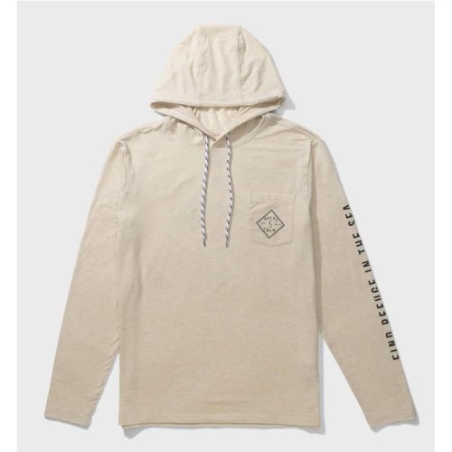 SALTY CREW TIPPET HOOD TECH BEIGE 2