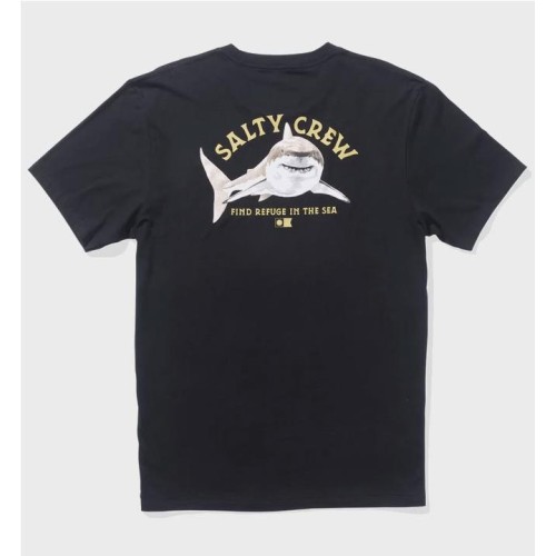 SALTY CREW LURKING TEE NEGRO