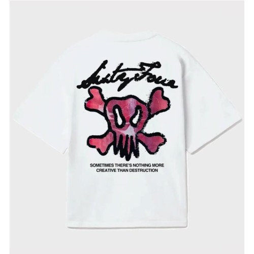 6IXT4OUR COLOURED TEE BLANCO
