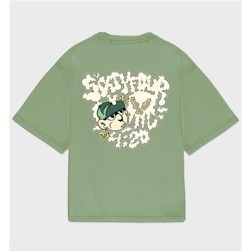 6IXT4OUR SMOKE TEE VERDE CLARO