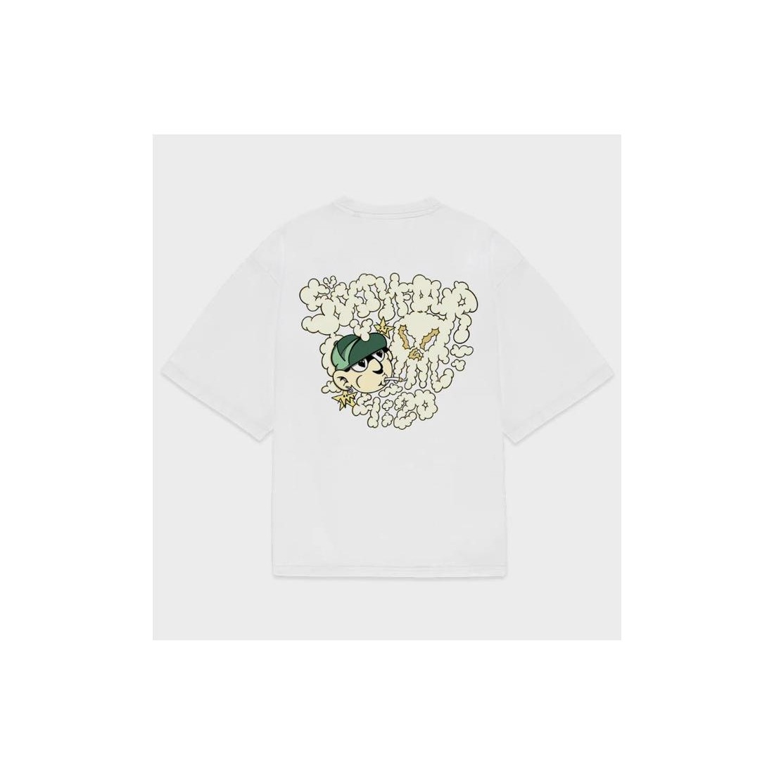 6IXT4OUR SMOKE TEE BLANCO