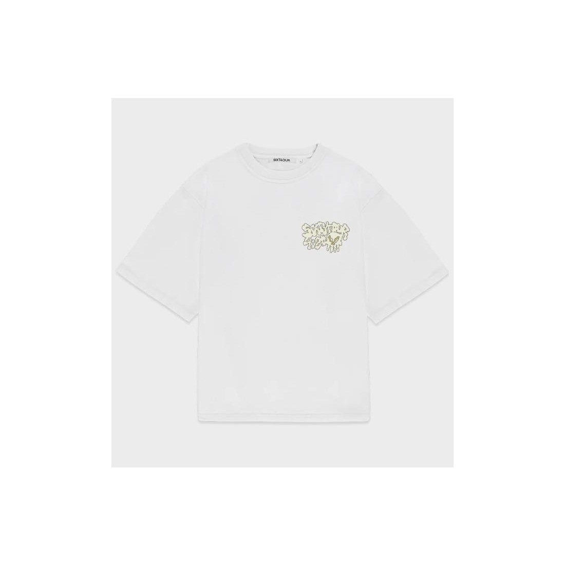 6IXT4OUR SMOKE TEE BLANCO
