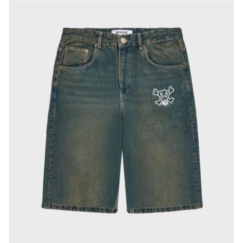 6IXT4OUR SKULL JORTS MULTICOLOR
