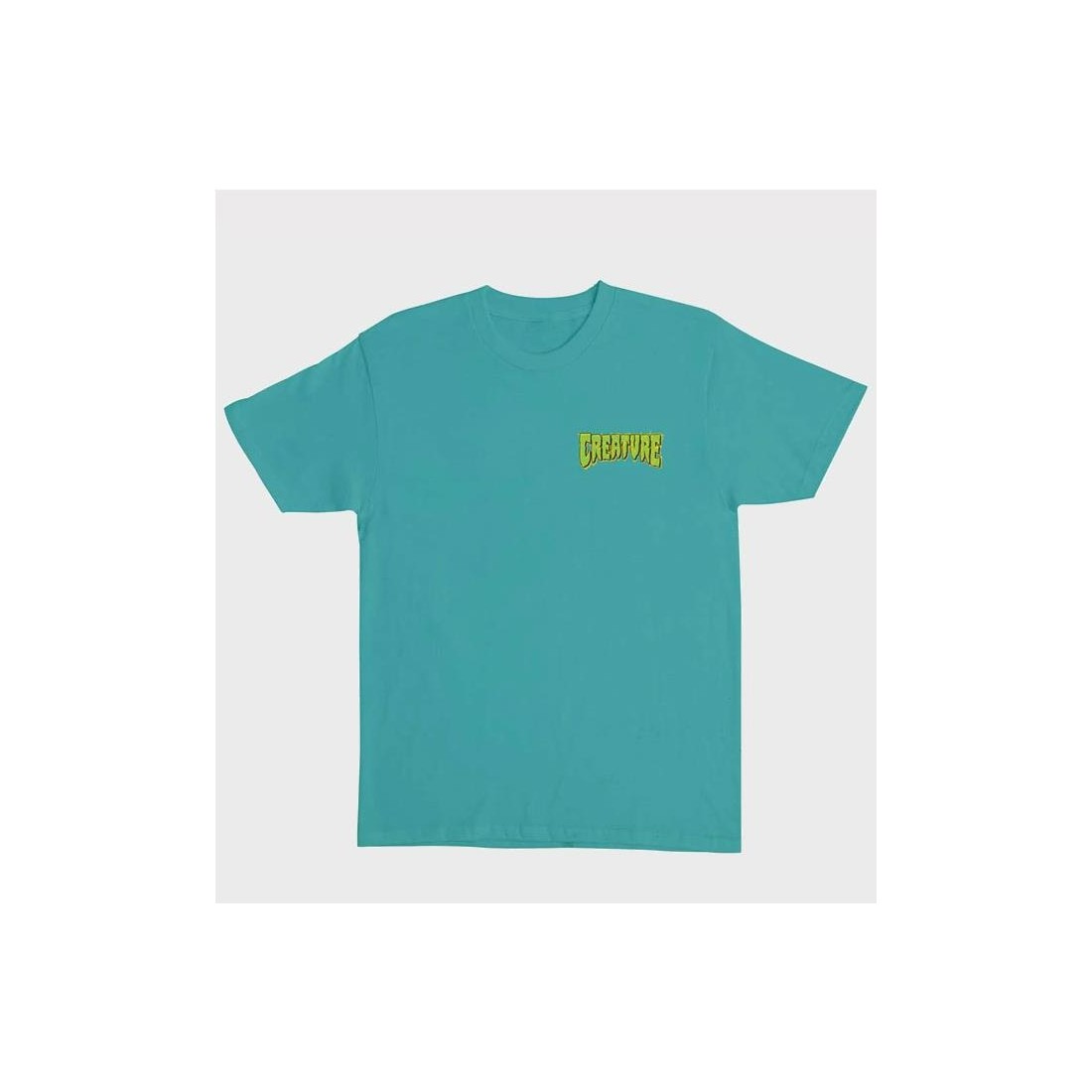CREATURE LOGO SPILL TEE AZUL TURQUESA