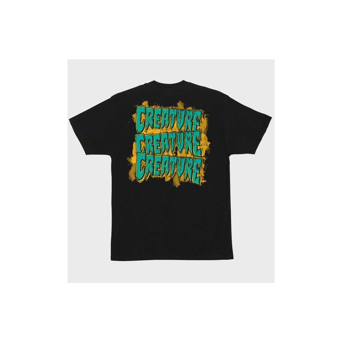 CREATURE LOGO SPILL TEE NEGRO