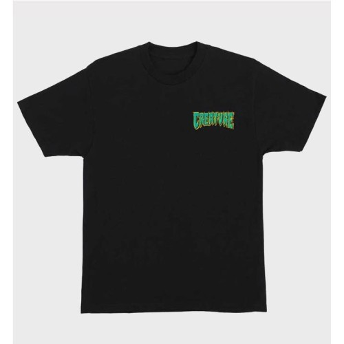 CREATURE LOGO SPILL TEE NEGRO 2