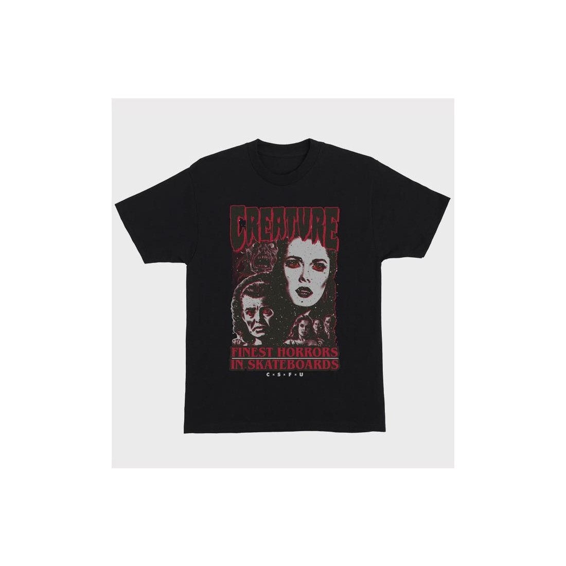 CREATURE PREQUEL TEE NEGRO