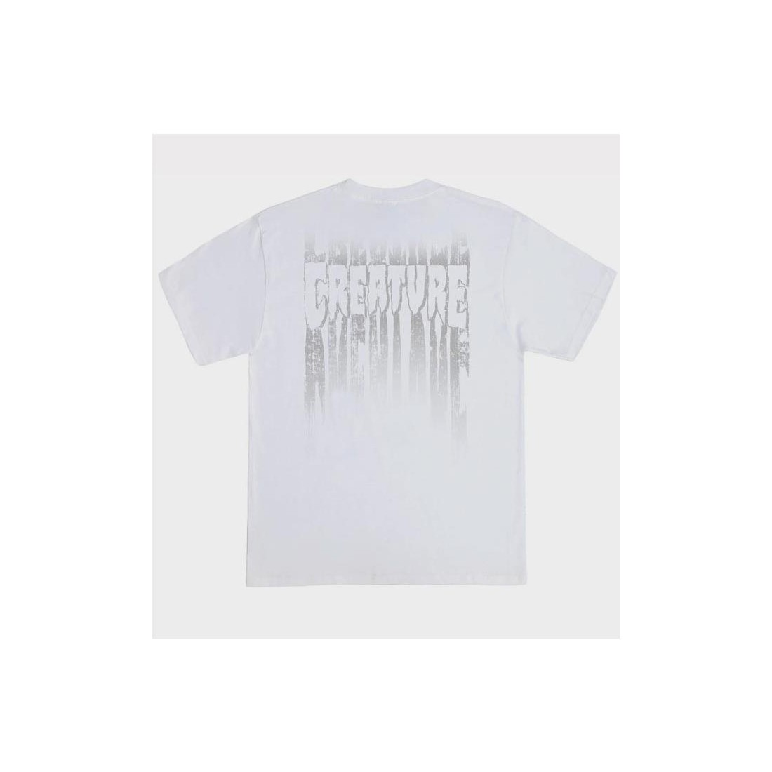 CREATURE TATTERED TEE BLANCO