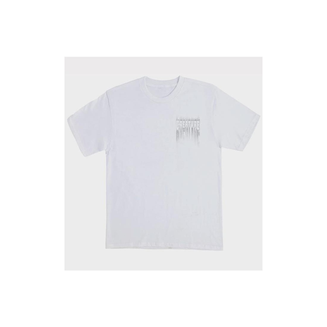 CREATURE TATTERED TEE BLANCO