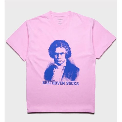 PLEASURES SYMPHONY TEE ROSADO
