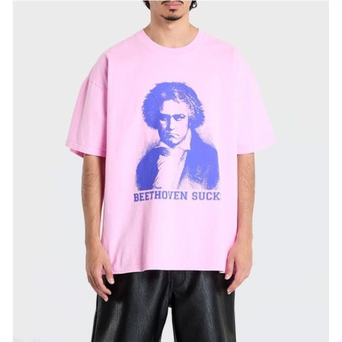 PLEASURES SYMPHONY TEE ROSADO