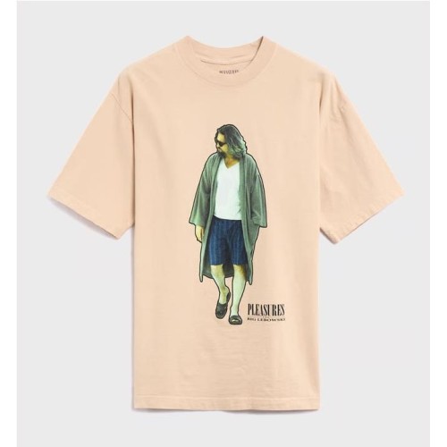 PLEASURES DUDE TEE BEIGE
