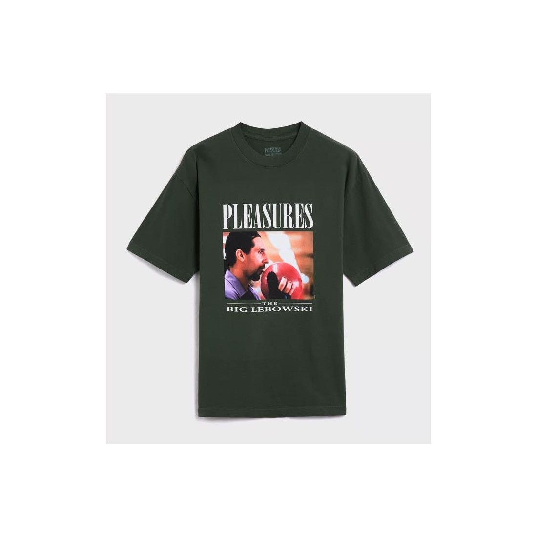 PLEASURES LICK TEE VERDE