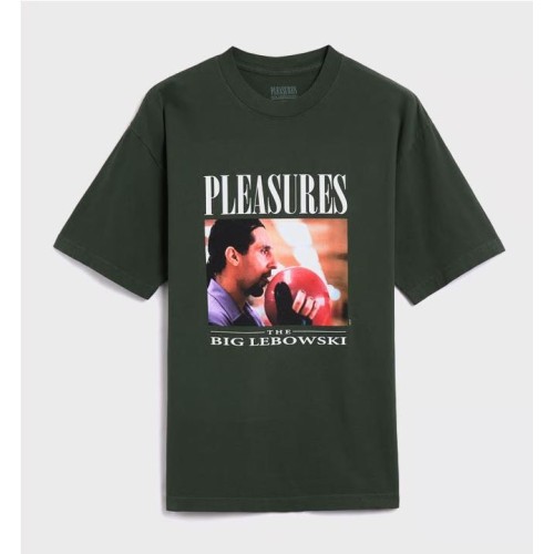PLEASURES LICK TEE VERDE
