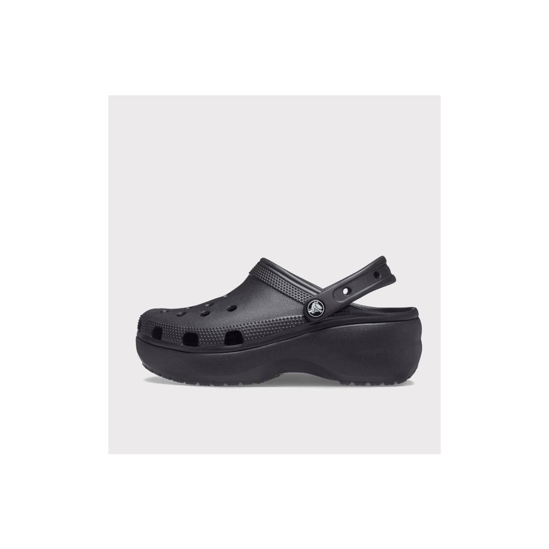 CROCS CLASSIC PLATFORM CLOG W NEGRO