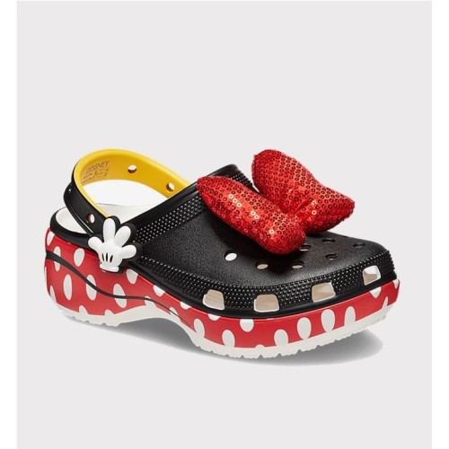 CROCS MINNIE CLS PLATFORM CLG NEGRO 2