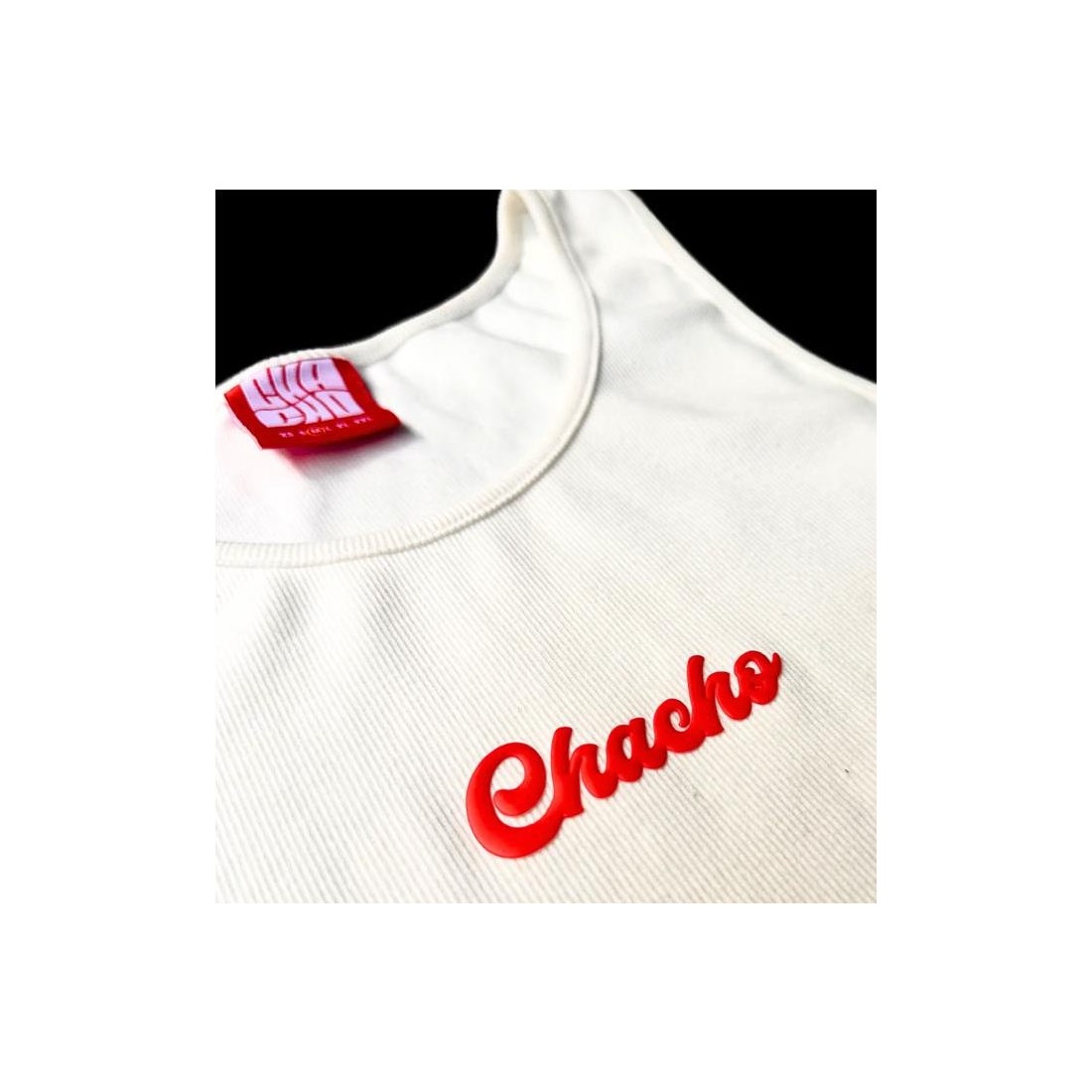 CHACHO TANK TOP BLANCO