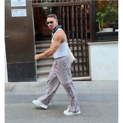 CHACHO TATTOOS PANTS 2IN1 GRIS