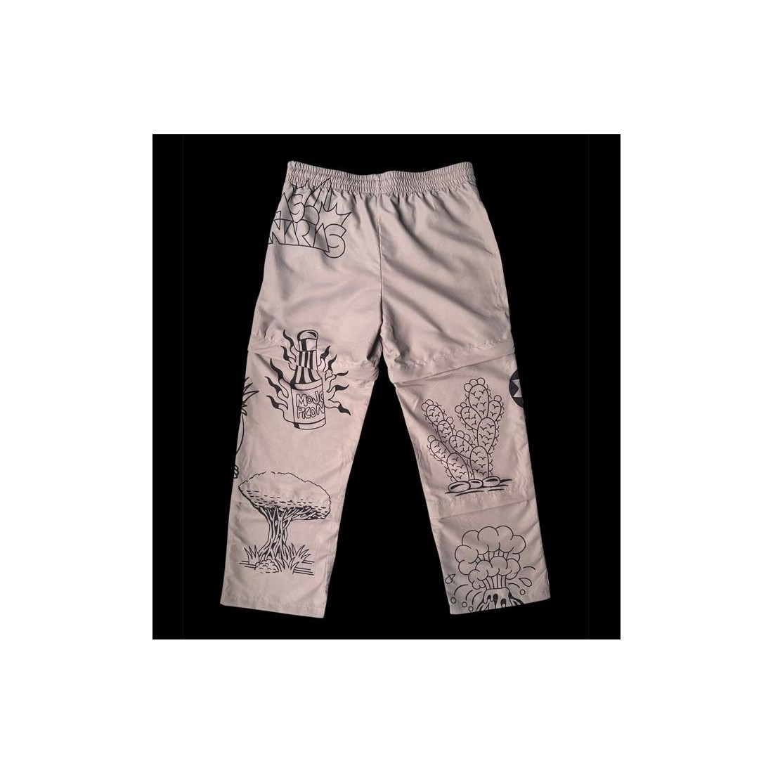 CHACHO TATTOOS PANTS 2IN1 GRIS