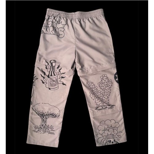 CHACHO TATTOOS PANTS 2IN1 GRIS