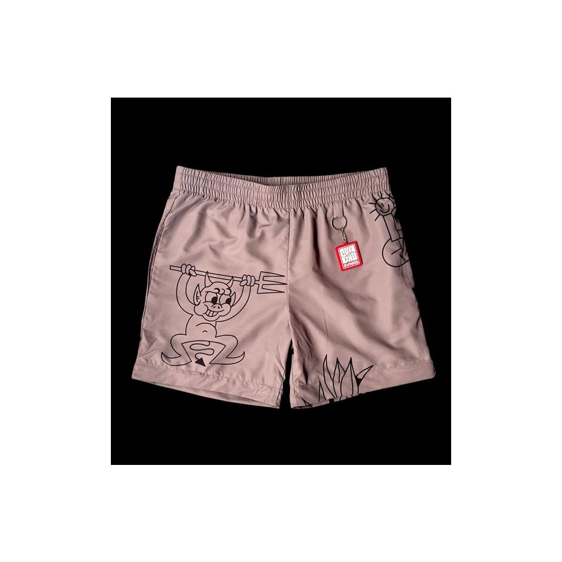 CHACHO TATTOOS PANTS 2IN1 GRIS