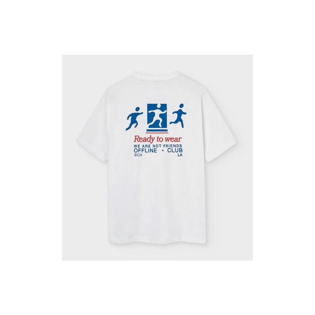 WE ARE NOT FRIENDS READY SPORT BLANCO