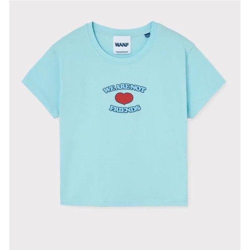 WE ARE NOT FRIENDS W LOVE BABY AZUL CLARO