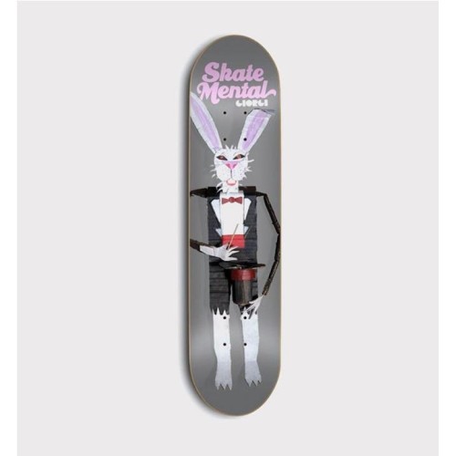 SKATE MENTAL GIORGIO RABBIT GRIS
